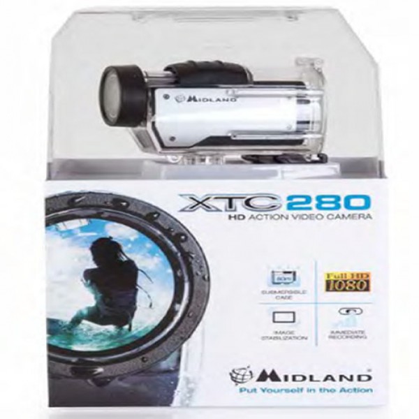 Midland Midland Xtc280 1080P Action Camera Silver